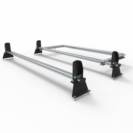 Renault Trafic Aero Tech 2 bar roof rack load stops - rear roller 2015 onwards model (AT114LS+A30)
