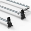 Vauxhall Vivaro Aero Tech 2 bar roof rack load stops rear roller 2015 to 2019 model (AT114LS+A30)