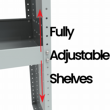 Fiat Ducato Steel Van Racking 1.5m High Extra Tall Shelving Package - HSK13.20