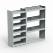 Vauxhall Movano Steel Van Racking 1.5m High Extra Tall Shelving Package - HSK13.20