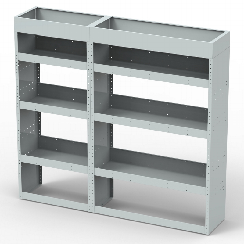 Relay Storage Shelf Citroen Relay Steel Van Racking 1.5m High Extra Tall Shelving Package ...