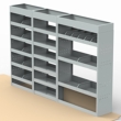 Vauxhall Movano Steel Van Racking 1.6m High Extra Tall Shelving Package - HSK14.21.22