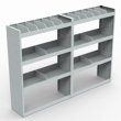 Renault Master Steel Van Racking 1.5m Tall Shelving Package - HSK13.13
