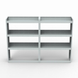 Renault Master Steel Van Racking 1.5m Tall Shelving Package - HSK13.13