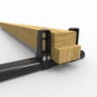 Fiat Talento Roof Rack ALUMINIUM Stealth 2 bar load stops & roller 2015 on model 