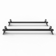 Renault Trafic Roof Rack Stealth ALUMINIUM 2 bar with load stops 2015 on model (DM114LS)