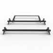 Vauxhall Vivaro Roof Rack ALUMINIUM Stealth 2 bar load stops & roller 2015 to 2019 model (DM114LS+A30)