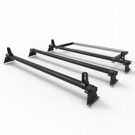 Fiat Talento Roof Rack ALUMINIUM Stealth 3 bar load stops & roller 2015 on model 