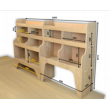 Citroen Relay Plywood Van Racking-Shelving Package - WRK9.11