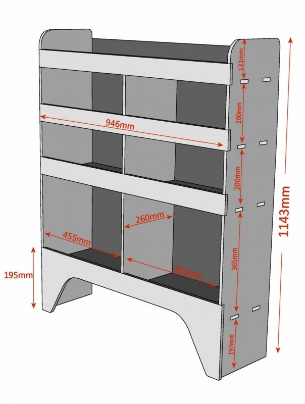 plywood van shelving plans