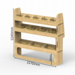 Peugeot Partner 2018 On Plywood Van Racking Shelving Units BOTH SIDES – WRK49.50