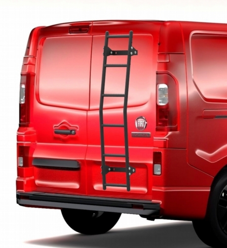 Fiat Talento rear door ladder (low roof vans) - 6 Rung Ladder - DS