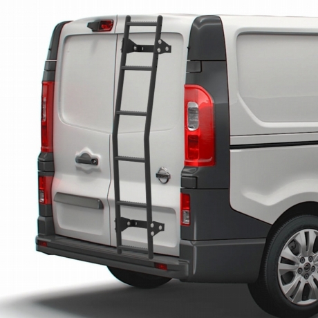 Nissan NV300 rear door ladder (low roof vans) - 6 Rung Ladder - DS