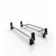 Citroen Berlingo Aero-Tech 2 bar roof rack - load stops - rear roller 2008-2018 model vans (AT64LS+A30)