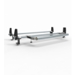 Citroen Berlingo Aero-Tech 2 bar roof rack - load stops - rear roller 2008-2018 model vans (AT64LS+A30)