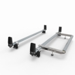 Peugeot Partner Aero-Tech 2 Bar Roof Rack + Load Stops + Rear Roller 2018 Onwards (AT129LS+A30)