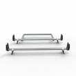 Vauxhall Combo Aero-Tech 2 Bar Roof Rack + Load Stops + Rear Roller 2018 Onwards (AT129LS+A30)