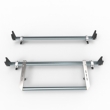 Vauxhall Combo Aero-Tech 2 Bar Roof Rack + Load Stops + Rear Roller 2018 Onwards (AT129LS+A30)