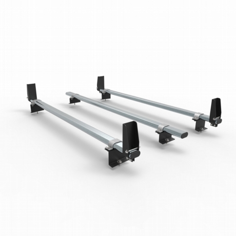 Peugeot Partner Aero-Tech 3 Bar Roof Rack + Load Stops 2018 Onwards (AT130LS)