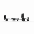 Vauxhall Combo Aero-Tech 3 Bar Roof Rack + Load Stops 2018 Onwards (AT130LS)