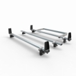 Peugeot Partner Aero-Tech 3 Bar Roof Rack + Load Stops + Rear Roller 2018 Onwards (AT130LS+A30)