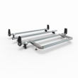 Peugeot Partner Aero-Tech 3 Bar Roof Rack + Load Stops + Rear Roller 2018 Onwards (AT130LS+A30)