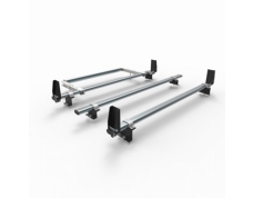 Peugeot Partner Aero-Tech 3 Bar Roof Rack + Load Stops + Rear Roller 2018 Onwards (AT130LS+A30)