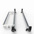 Vauxhall Vivaro Aero-Tech 2 bar roof rack - load stops - rear roller 2019 onwards model (AT127LS+A30)