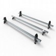 Peugeot Expert Aero-Tech 3 bar roof rack - load stops 2016 onwards model (AT128LS)