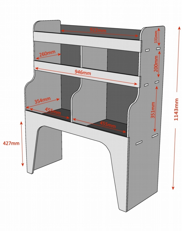 plywood van shelving plans