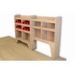 Vauxhall Vivaro Plywood Van Racking (2001-2019 model vans) - Shelving Unit - WRK1.4