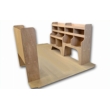 Vauxhall Vivaro Plywood Van Racking - Shelving Package - WRK1.9.11