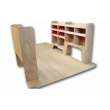 Vauxhall Vivaro Plywood Van Racking - Shelving Package (2001-2019 model vans)- WRK1.1.4