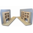 Vauxhall Vivaro Plywood Van Racking - Shelving Package (2001-2019 model vans) - WRK1.1.3