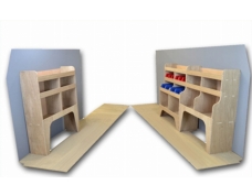 Vauxhall Movano Plywood Van Racking - Shelving Package - WRK1.9.12