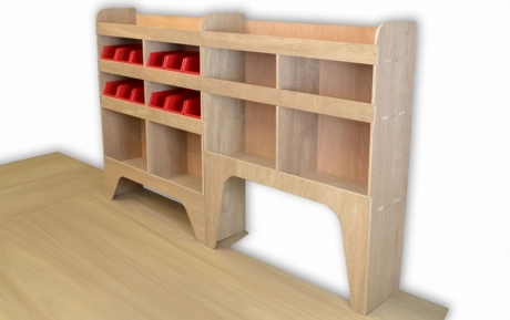 Nissan Interstar Plywood Van Racking-Shelving Package - WRK1.4