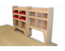 Nissan Interstar Plywood Van Racking-Shelving Package - WRK1.4