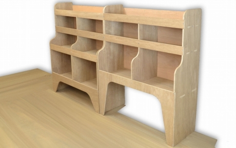 Ford Transit Plywood Van Racking - Shelving Unit - WRK9.11