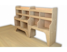 Ford Transit Plywood Van Racking - Shelving Unit - WRK9.11
