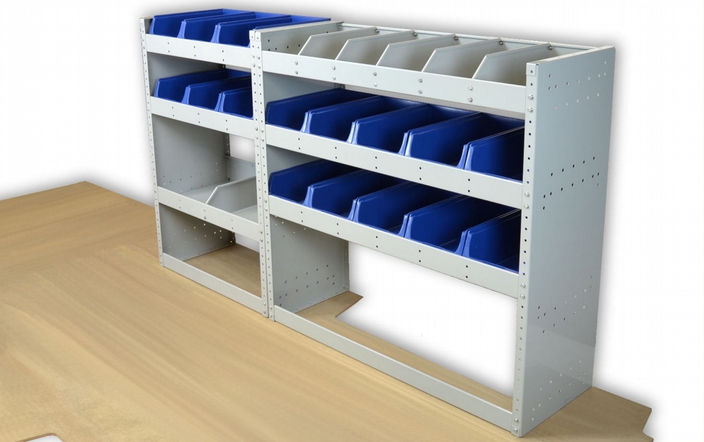Ford Transit Custom Van Racking - Steel Shelving Package - SBK3.4