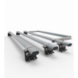 Ford Custom 2013 to 2023 Roof Rack Bars Aero-Tech 3 bar system with rear roller (AT86+A30)